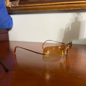 CHANEL
Interlocking CC Logo Square Sunglasses